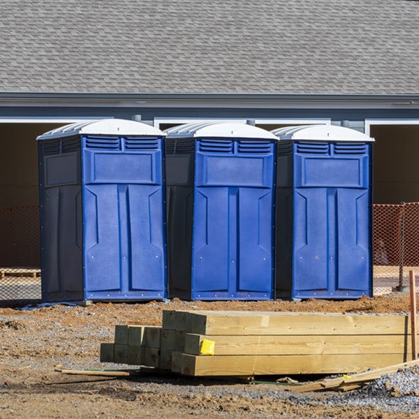 are there any additional fees associated with portable restroom delivery and pickup in Carlton